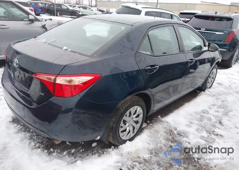 2019 Toyota Corolla Le from USA, damaged, VIN 2T1BURHE8KC200960